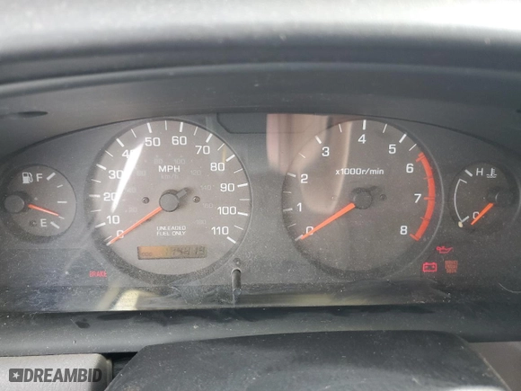 2000 Nissan Frontier 2WD XE with VIN 1N6ED26T0YC314102, listed as a Copart auction lot 83678264 with 174,419 mi miles and Salvage Title. Bid and sale history available at carsss.com. Image 9.
