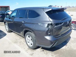 2021 Toyota Highlander L with VIN 5TDBZRBH7MS544245, listed as a IAAI auction lot 41630097 with 64,719 mi miles and . Bid and sale history available at DreamBid. Image 3.