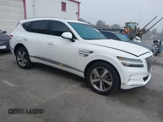 2024 Genesis GV80 with VIN KMUHBDSB9RU173294, listed as a IAAI auction lot 41620393 with 13,137 mi miles and . Bid and sale history available at DreamBid. Image 1.