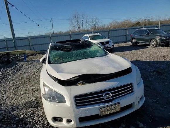 2011 Nissan Maxima 3.5 SV w/Premium Pkg with VIN 1N4AA5AP1BC854030, listed as a Copart auction lot 81930914 with 0 mi miles and Salvage Title. Bid and sale history available at carsss.com. Image 11.