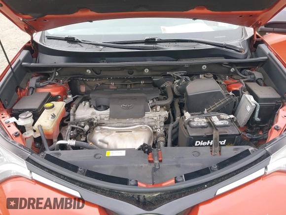 2016 Toyota RAV4 LE with VIN 2T3BFREV6GW516014, listed as a IAAI auction lot 41940997 with 74,129 mi miles. Bid and sale history available at carsss.com. Image 10.
