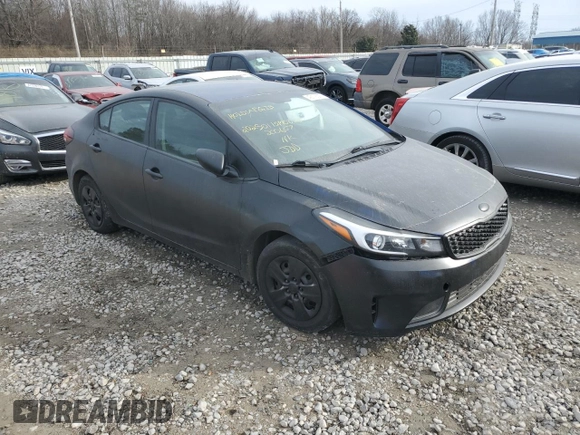 2018 Kia Forte LX with VIN 3KPFK4A76JE200607, listed as a Copart auction lot 42178015 with 0 mi miles and Salvage Title. Bid and sale history available at carsss.com. Image 4.