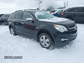 2015 Chevrolet Equinox LTZ with VIN 2GNFLHEK0F6179853, listed as a IAAI auction lot 41256592 with 114,511 mi miles and . Bid and sale history available at DreamBid. Image 1.