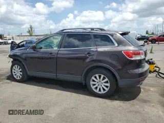 2008 Mazda CX-9 Touring with VIN JM3TB38V180145415, listed as a Copart auction lot 61604775 with 196,379 mi miles and Salvage title. Bid and sale history available at DreamBid. Image 2.