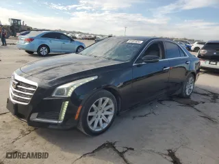 2016 Cadillac CTS Sedan RWD with VIN 1G6AP5SX1G0130891, listed as a Copart auction lot 81551824 with 92,522 mi miles and Clean Title. Bid and sale history available at carsss.com. Image 1.