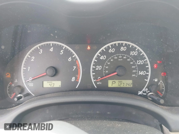 2013 Toyota Corolla L with VIN 2T1BU4EE8DC110315, listed as a IAAI auction lot 41948418 with 127,142 mi miles and . Bid and sale history available at DreamBid. Image 7.