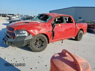 2014 Ram 1500 Sport with VIN 1C6RR7MT4ES276291, listed as a Copart auction lot 65761775 with Not provided miles and Salvage title. Bid and sale history available at DreamBid. Image 1.