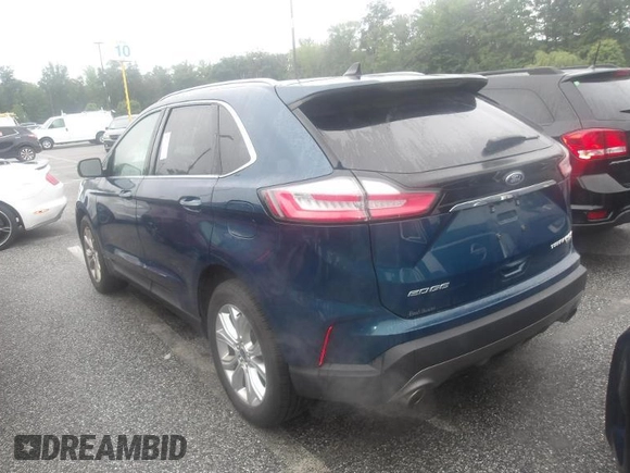 2020 Ford Edge Titanium with VIN 2FMPK3K92LBB38112, listed as a IAAI auction lot 42567254 with 47,928 mi miles and . Bid and sale history available at DreamBid. Image 1.