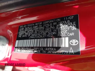 2008 Scion xD with VIN JTKKU10428J017502, listed as a IAAI auction lot 42057909 with 149,789 mi miles. Bid and sale history available at carsss.com. Image 9.
