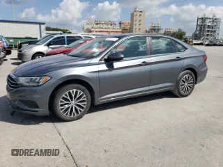 2021 Volkswagen Jetta S with VIN 3VWC57BU5MM017822, listed as a Copart auction lot 57258095 with 87,331 mi miles and Salvage title. Bid and sale history available at DreamBid. Image 1.