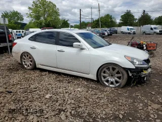 2012 Hyundai Equus Signature z VIN KMHGH4JH5CU052123, wystawiony jako Copart lot #57932755 z przebiegiem 172 401 mil mil oraz Szkody całkowita. Historia ofert i sprzedaży dostępna na DreamBid. Obrazek 4.