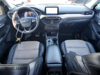 2021 Ford Escape Titanium with VIN 1FMCU9J94MUA78942, listed as a Copart auction lot 88119075 with 55,153 mi miles and Salvage Title. Bid and sale history available at carsss.com. Image 8.