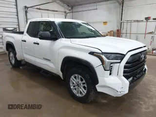 2023 Toyota Tundra SR5 with VIN 5TFLA5DAXPX063554, listed as a IAAI auction lot 41943423 with 82,823 mi miles and . Bid and sale history available at DreamBid. Image 1.