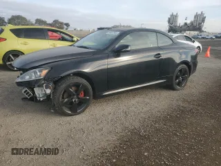 2011 Lexus IS 250 C with VIN JTHFF2C28B2517070, listed as a Copart auction lot 86832964 with 151,810 mi miles and Salvage Title. Bid and sale history available at DreamBid. Image 1.
