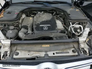 2017 Mercedes-Benz GLC with VIN WDC0G4JB2HF149497, listed as a Copart auction lot 45184615 with 156,265 mi miles and Salvage Title. Bid and sale history available at carsss.com. Image 11.