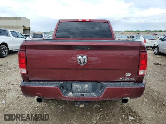 2017 Ram 1500 Express z VIN 3C6RR7KT0HG735475, wystawiony jako Copart lot #54134115 z przebiegiem 127 930 mil mil oraz Szkoda całkowita • Salvage title. Historia ofert i sprzedaży dostępna na DreamBid. Obrazek 6.