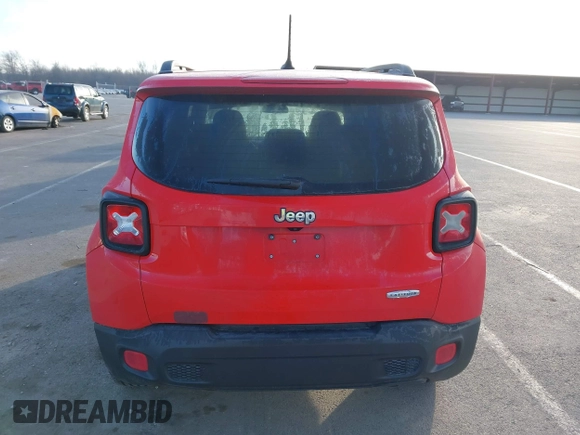 2015 Jeep Renegade Latitude with VIN ZACCJABT6FPB23098, listed as a IAAI auction lot 41538866 with 111,107 mi miles. Bid and sale history available at carsss.com. Image 16.