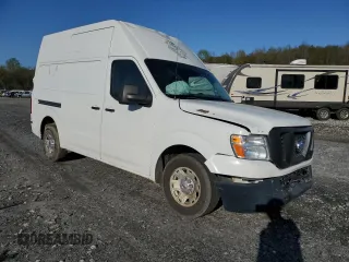 2012 Nissan NV S with VIN 1N6AF0LY4CN107187, listed as a Copart auction lot 51201825 with 350,097 mi miles and Salvage title. Bid and sale history available at DreamBid. Image 4.