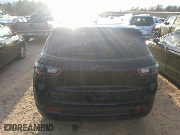 2022 Jeep Compass High Altitude with VIN 3C4NJDCB8NT121845, listed as a IAAI auction lot 41145281 with 22,848 mi miles and . Bid and sale history available at carsss.com. Image 17.