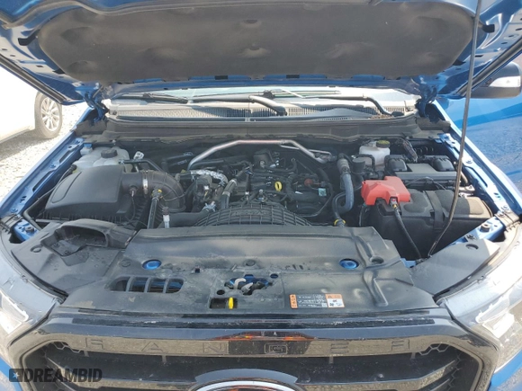 2023 Ford Ranger XL with VIN 1FTER4FH6PLE35274, listed as a Copart auction lot 67040964 with 18,639 mi miles and Salvage Title. Bid and sale history available at carsss.com. Image 12.