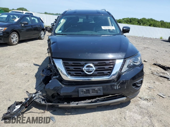 2019 Nissan Pathfinder S with VIN 5N1DR2MM3KC640734, listed as a Copart auction lot 60788125 with 60,768 mi miles and Salvage title. Bid and sale history available at DreamBid. Image 5.