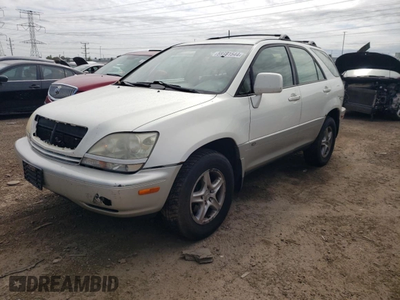 2003 Lexus RX 300 with VIN JTJHF10U630309385, listed as a Copart auction lot 59791544 with 179,036 mi miles and Clean Title. Bid and sale history available at carsss.com. Image 1.