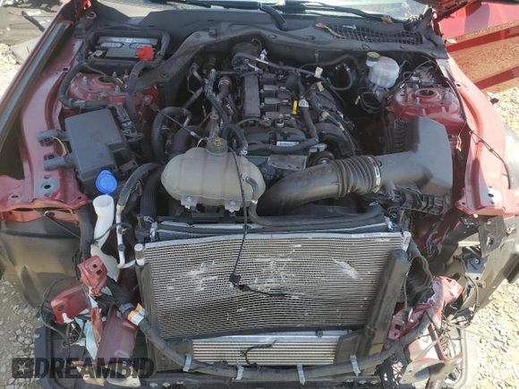 2022 Ford Mustang EcoBoost with VIN 1FA6P8TH6N5111822, listed as a Copart auction lot 59778145 with 50,875 mi miles and Salvage title. Bid and sale history available at DreamBid. Image 11.