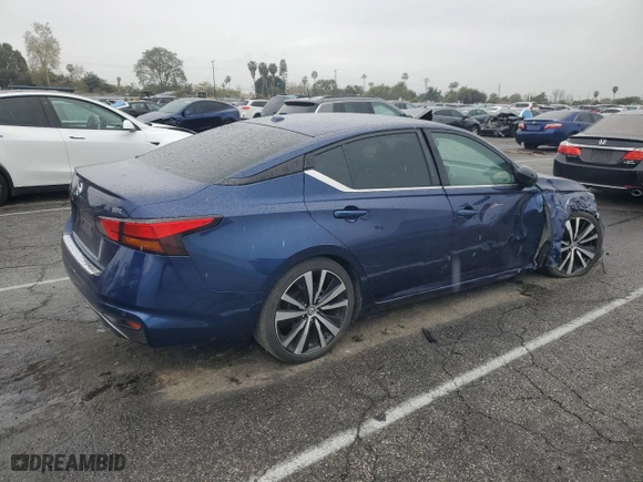 2022 Nissan Altima 2.5 SR with VIN 1N4BL4CV8NN407806, listed as a Copart auction lot 47472645 with 38,305 mi miles and Salvage Title. Bid and sale history available at carsss.com. Image 3.