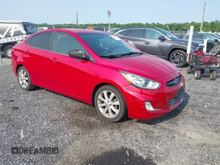 2012 Hyundai Accent GLS z VIN KMHCU4AE7CU075662, wystawiony jako IAAI lot #42394800 z przebiegiem 129 182 mil mil oraz . Historia ofert i sprzedaży dostępna na DreamBid. Obrazek 1.