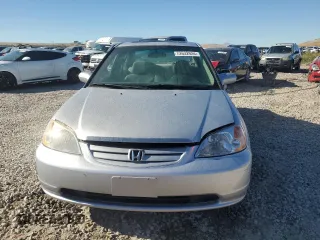 2001 Honda Civic EX with VIN 1HGES25701L024687, listed as a Copart auction lot 72632924 with 201,810 mi miles and Salvage Title. Bid and sale history available at carsss.com. Image 5.