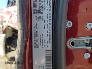 2022 Ram 2500 Laramie with VIN 3C6UR5FLXNG214915, listed as a Copart auction lot 57087055 with 20,588 mi miles and Salvage title. Bid and sale history available at DreamBid. Image 13.