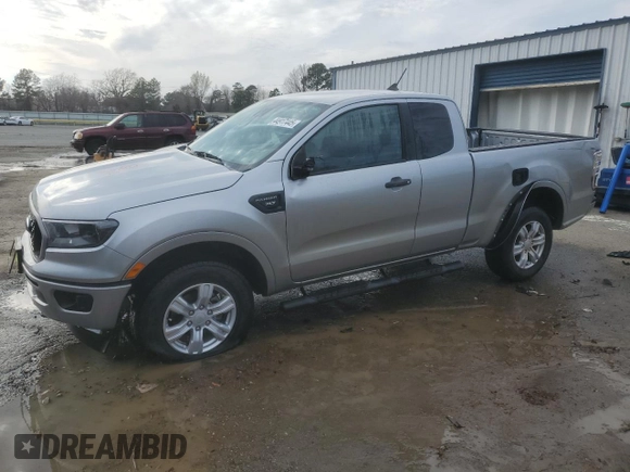 2020 Ford Ranger XL with VIN 1FTER1EHXLLA82497, listed as a Copart auction lot 44917445 with 53,391 mi miles and Salvage Title. Bid and sale history available at DreamBid. Image 1.