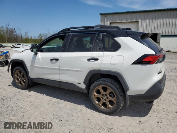 2024 Toyota RAV4 Hybrid LE with VIN 2T3UWRFV0RW227835, listed as a Copart auction lot 56447565 with 19,157 mi miles and Salvage title. Bid and sale history available at DreamBid. Image 2.