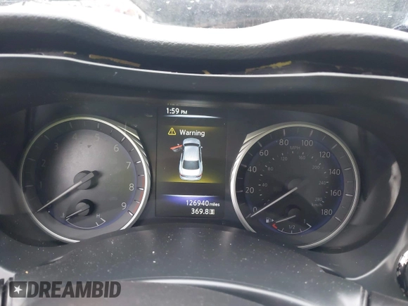 2015 Infiniti Q50 with VIN JN1BV7AP1FM347436, listed as a IAAI auction lot 41405852 with 126,940 mi miles and . Bid and sale history available at DreamBid. Image 7.