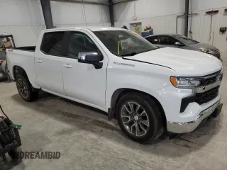 2022 Chevrolet Silverado 1500 LT with VIN 1GCPDDEK8NZ518672, listed as a Copart auction lot 83454114 with 40,850 mi miles and Salvage Title. Bid and sale history available at DreamBid. Image 4.