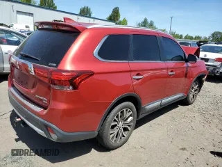 2018 Mitsubishi Outlander ES with VIN JA4AZ3A31JZ006868, listed as a Copart auction lot 58361775 with 81,393 mi miles and Salvage title. Bid and sale history available at DreamBid. Image 3.