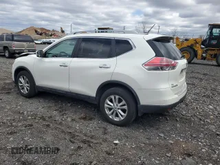 2014 Nissan Rogue SV with VIN 5N1AT2MV3EC869206, listed as a Copart auction lot 53139025 with 135,503 mi miles and Salvage Title. Bid and sale history available at carsss.com. Image 2.