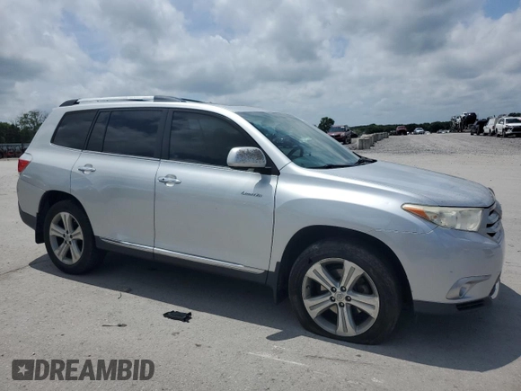 2012 Toyota Highlander Limited z VIN 5TDYK3EHXCS053674, wystawiony jako Copart lot #61424105 z przebiegiem 291 856 mil mil oraz Szkoda całkowita • Salvage title. Historia ofert i sprzedaży dostępna na DreamBid. Obrazek 4.
