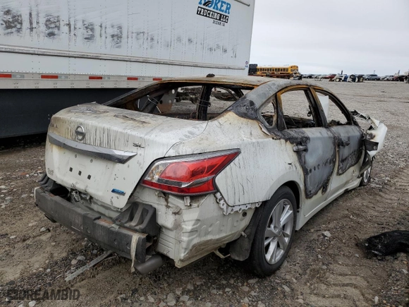 2014 Nissan Altima 2.5 SL with VIN 1N4AL3AP5EC172108, listed as a Copart auction lot 50082595 with 0 mi miles and Non Repairable. Bid and sale history available at carsss.com. Image 3.