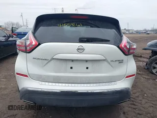 2017 Nissan Murano S with VIN 5N1AZ2MH6HN126489, listed as a IAAI auction lot 41559261 with 81,567 mi miles and . Bid and sale history available at DreamBid. Image 16.