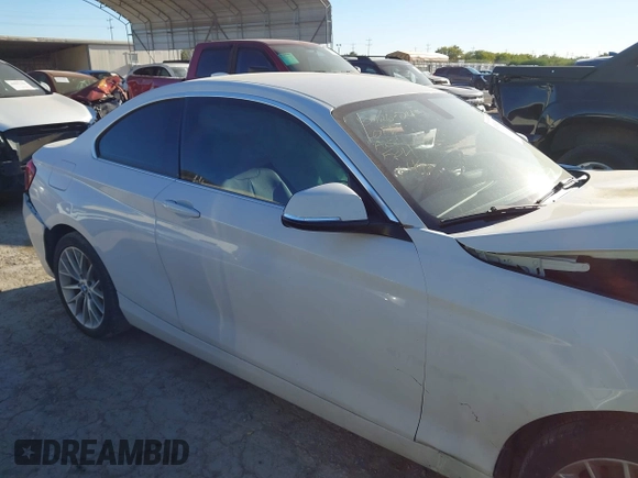 2015 BMW 2 Series 228i with VIN WBA1F5C53FV257086, listed as a IAAI auction lot 40898527 with 83,779 mi miles. Bid and sale history available at carsss.com. Image 13.