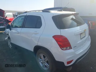 2021 Chevrolet Trax LT with VIN KL7CJLSB2MB309664, listed as a IAAI auction lot 41251743 with 20,478 mi miles. Bid and sale history available at carsss.com. Image 3.