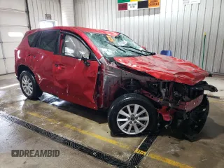 2014 Mazda CX-5 Touring with VIN JM3KE2CY4E0308973, listed as a Copart auction lot 53875605 with 0 mi miles and Salvage Title. Bid and sale history available at carsss.com. Image 4.