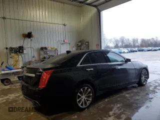 2016 Cadillac CTS Luxury Collection AWD with VIN 1G6AX5SX9G0111134, listed as a Copart auction lot 47620735 with 103,824 mi miles and Salvage Title. Bid and sale history available at DreamBid. Image 3.