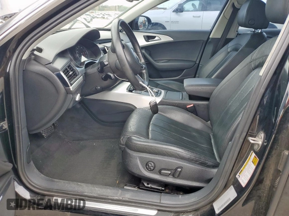 2012 Audi A6 Prestige with VIN WAUHGAFC2CN152517, listed as a Copart auction lot 55158125 with 191,619 mi miles and Salvage title. Bid and sale history available at DreamBid. Image 7.
