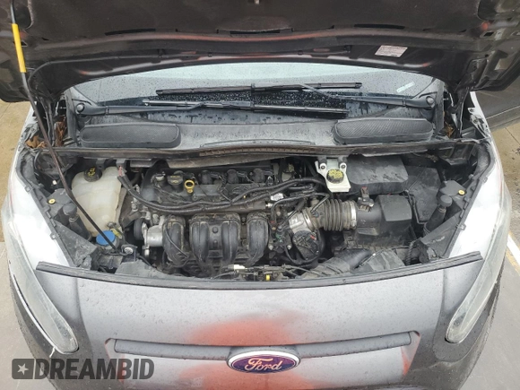 2015 Ford Transit Connect XLT with VIN NM0GE9F7XF1196358, listed as a Copart auction lot 51522205 with 198,102 mi miles and Salvage title. Bid and sale history available at DreamBid. Image 12.