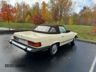 1981 Mercedes-Benz 380 with VIN WDBBA45A3BB004449, listed as a Copart auction lot 84326604 with 125,534 mi miles and Clean Title. Bid and sale history available at carsss.com. Image 4.