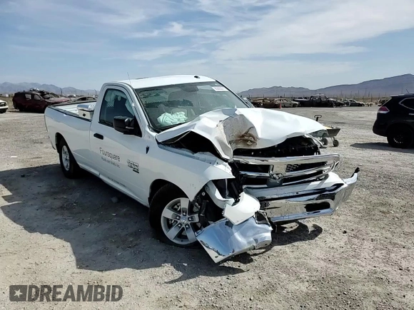 2023 Ram 1500 Tradesman with VIN 3C6JR6DGXPG678000, listed as a Copart auction lot 65893914 with Not provided miles and Salvage title. Bid and sale history available at DreamBid. Image 10.