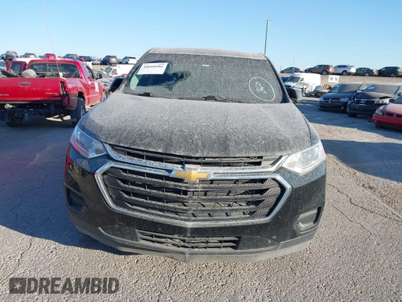 2019 Chevrolet Traverse LS with VIN 1GNERFKWXKJ198719, listed as a IAAI auction lot 40668986 with 99,917 mi miles. Bid and sale history available at carsss.com. Image 12.