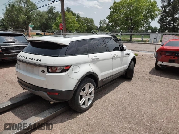 2012 Land Rover Range Rover Evoque Pure Premium with VIN SALVR2BG2CH671332, listed as a Copart auction lot 59364165 with 93,206 mi miles and Clean title. Bid and sale history available at DreamBid. Image 4.